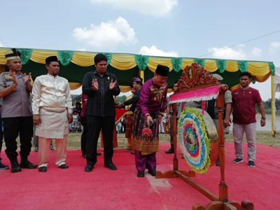  Wabup Halim Buka Pacu Jalur Rayon IV Kecamatan Sentajo Raya 